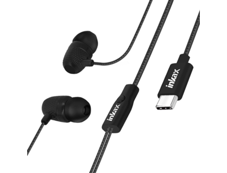 Auscultadores Inkax com Conexão Usb C Da Serie Ep14 Preto