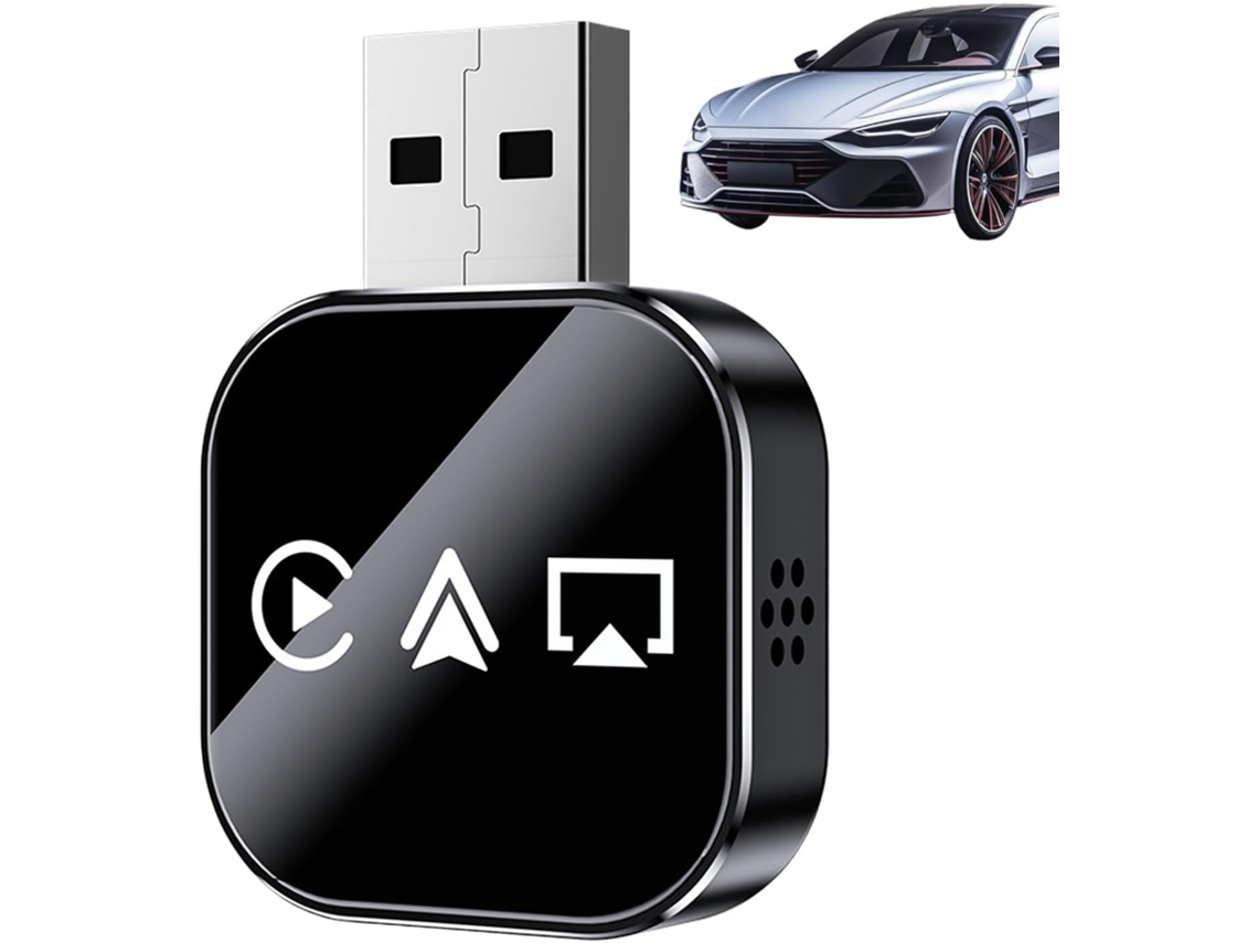 Adaptador De Vídeo Para Tela De Carro, Conversor Plug And Play |