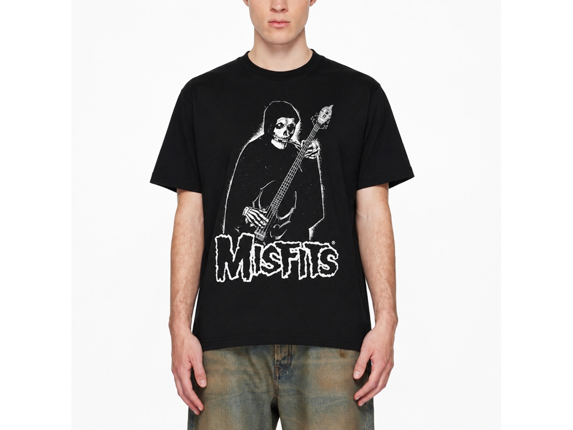Misfits Bass Fiend T-shirt Unisex Adults Size:xl