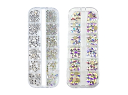 Strass De Cristal Pedras 3D Planas Para Decoração De Unhas -St-06 ZMDECQNA 2 Un
