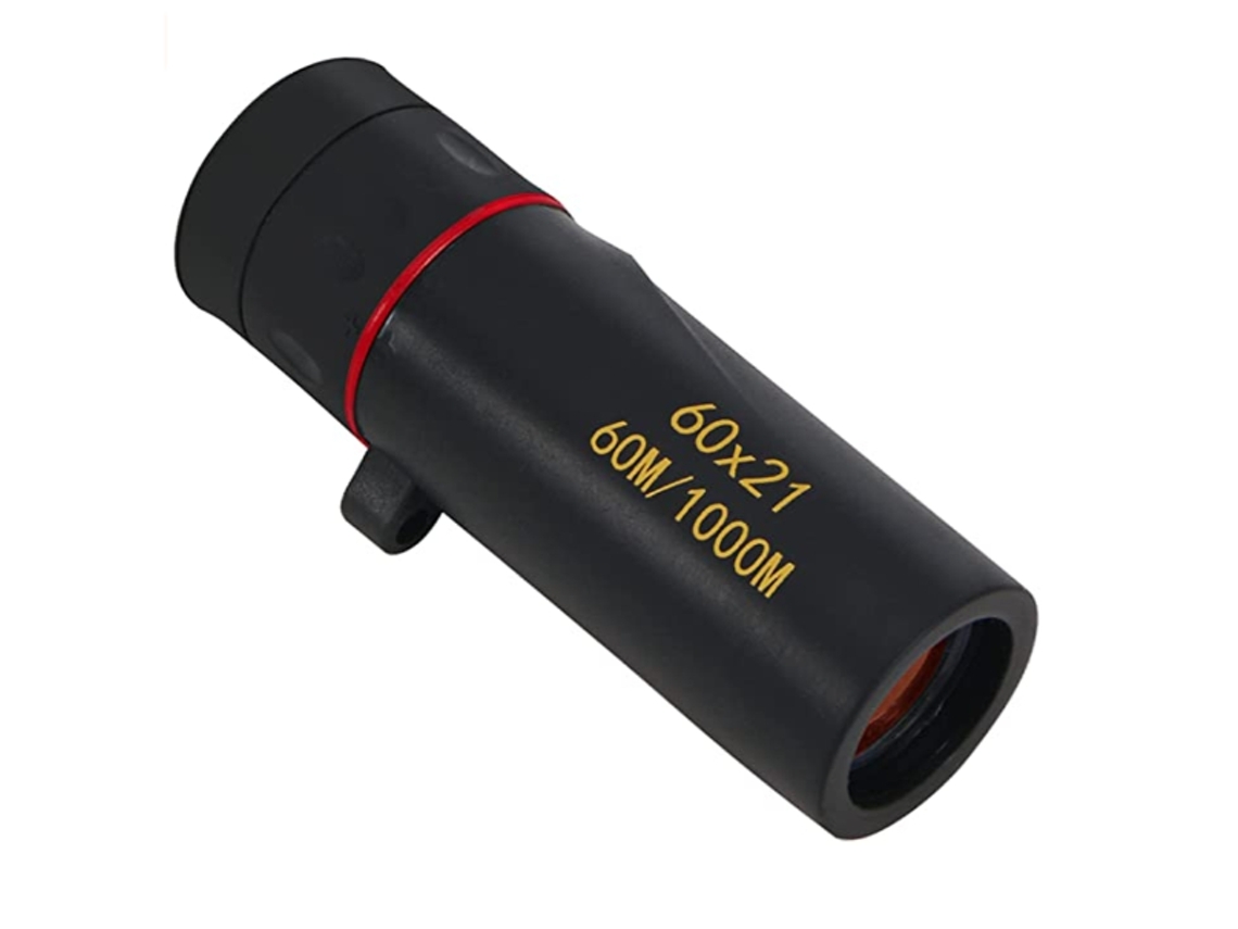 Monóculos Compactos Mini Monóculos Portáteis De Alta Potência Para Observação De Pássaros, Caça, Acampamento Yizhood (preto)