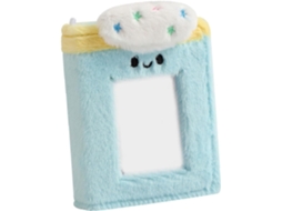 Álbum Popetpop Photo En Peluche Bleu Fait Main Pochettes Remplacables Remplacables, Décoratif Personnalisable