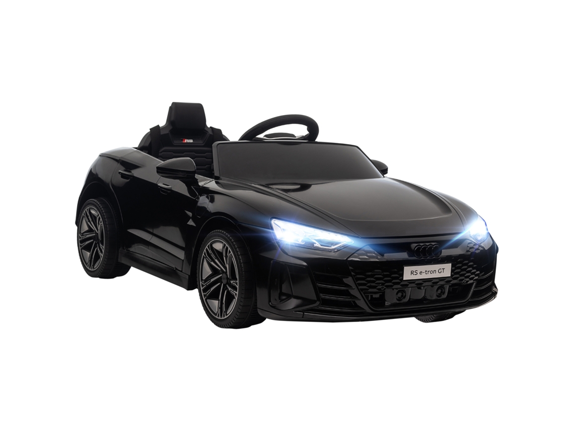 Carro Elétrico para Crianças +3 Anos Audi Rs E tron Gt Carro a Bateria com Controle Remoto 103x58x41 Cm Preto Ge