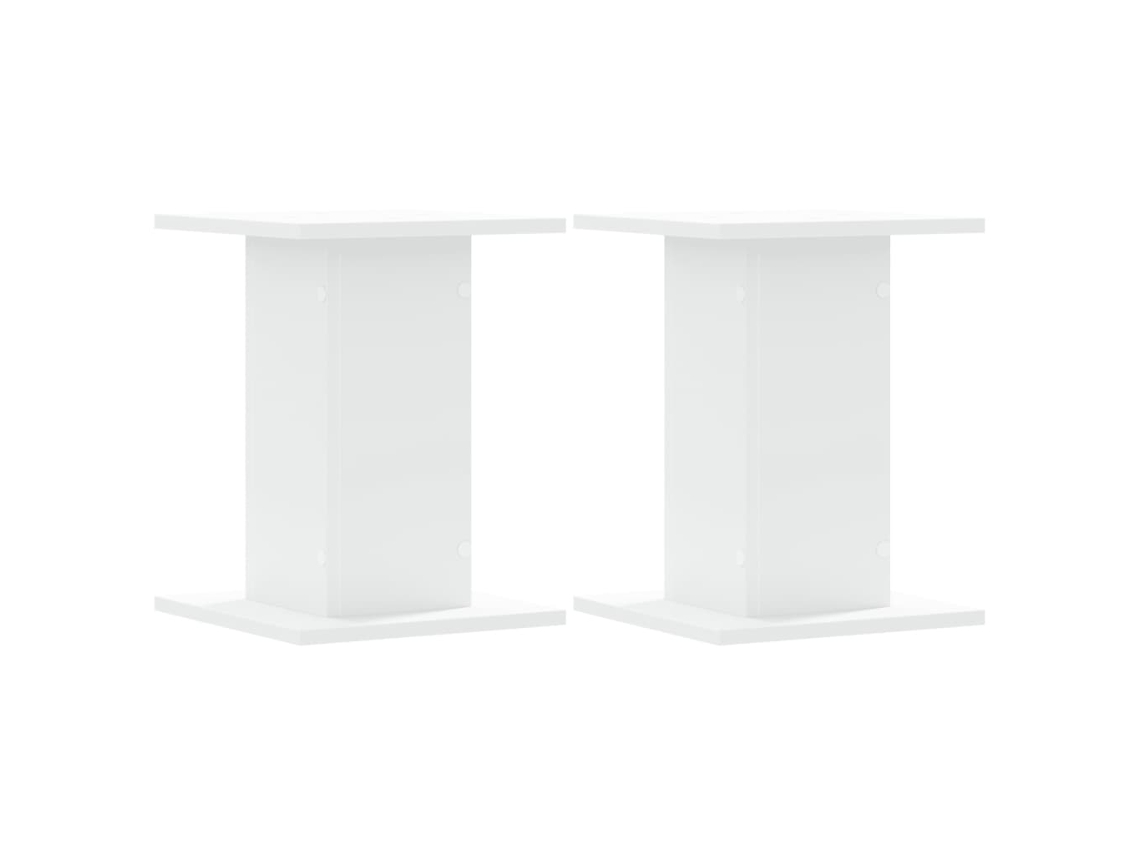 Plant Stand, Plant Stands Vidaxl Branco Madeira Processada (30 X 30 X 40 Cm)