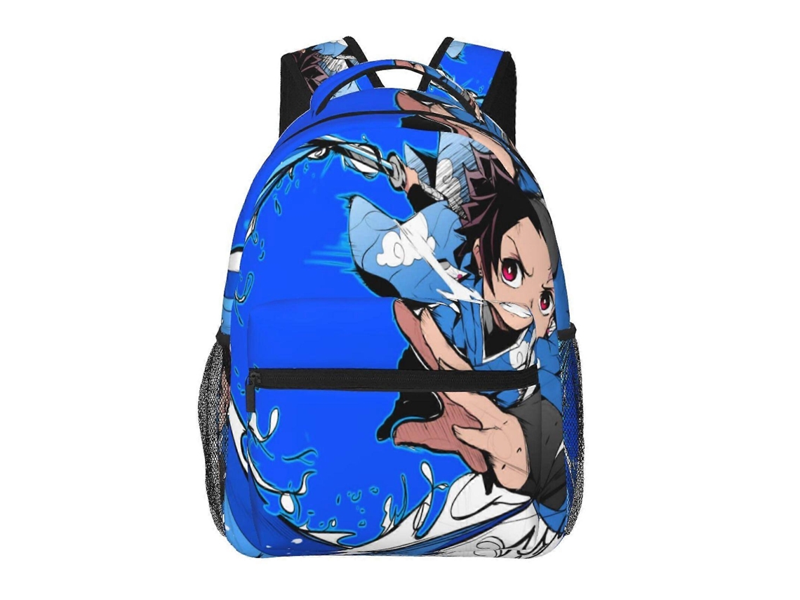 Mochila Demon Slayer N97 Para Estudantes, Durável E Leve, Com Alça De Ombro Impermeável E Respirável. Olysi Shop