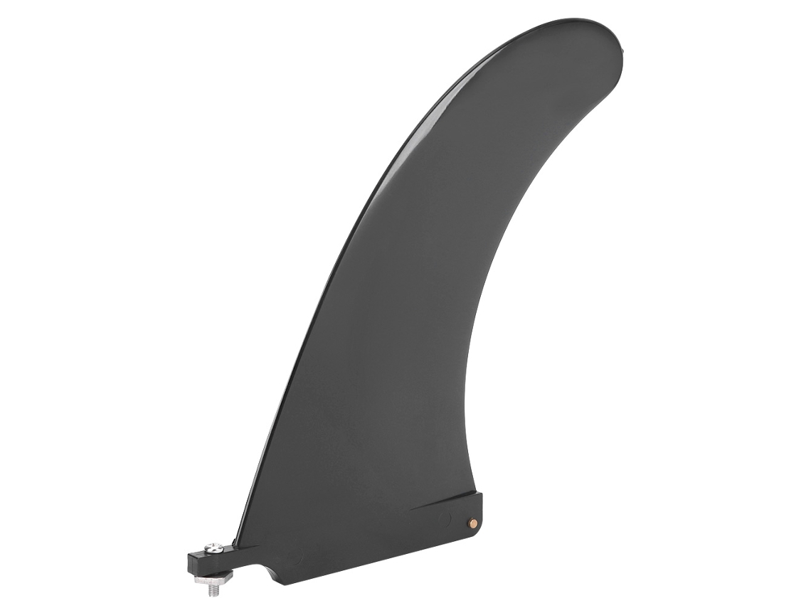 Acessório Para Prancha De Surfe De 9 Polegadas Em Pvc Com Leme E Quilhas Divisoras, Preto Slowmoose