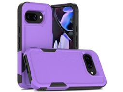 Capa 2 Em 1 Pc Tpu À Prova De Choque Para Google Pixel 9a