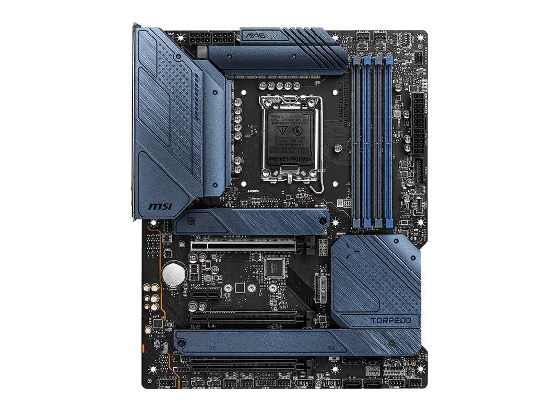 Placa-mãe MSI Mag Z690 Torpedo Intel Z690 Lga 1700 Atx