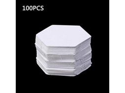 2026 plantillas de Hexágono para Patchwork e Costura 100 Peças 6 Tamanhos Ferramenta Diy para Manualidades S202412306487