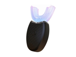 Escova de Dentes Ultrassônica Elétrica, Ferramenta Cuidados Clareamento em Forma Silicone U, Esco Va Elétrica Adulta GOKOCO