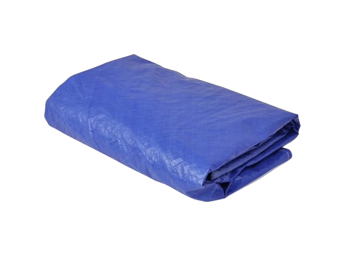 Capa De Piscina, Material Pe, Proteção Uv, Azul