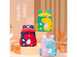 Mochila Para Crianças Dinossauro Com Nariz Grande Verde, Pré-escolar E Primário 1-3 Ano, 1-6 Anos