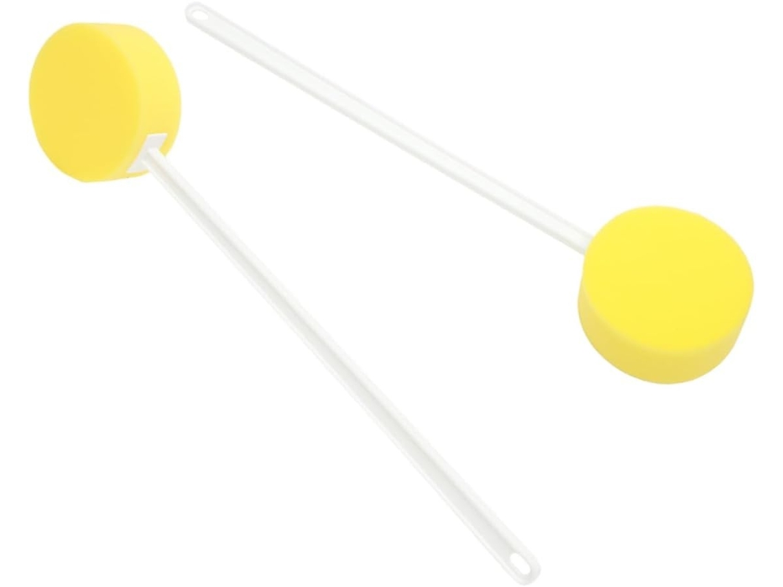 Lurelia Conjunto De 2 Escovas Esponja De Banho Para Duche, Esponja Suave, Cabo Longo E Com Argola, Rotina Spa