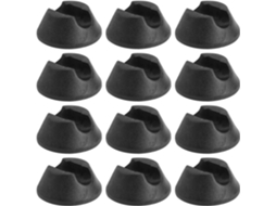 Protetores De Móveis Pretos, Diversos Estilos, Pacote Com 16 Unidades.