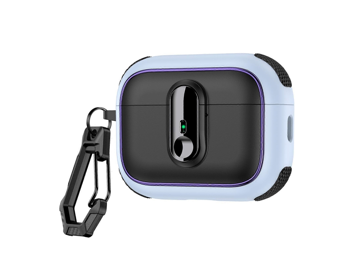 Estojo Magnético Armor Para Fones De Ouvido Sem Fio Airpods Pro 2 Com Trava De Segurança