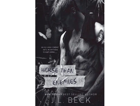 Livro Worse Than Enemies A Dark Step Brother Bully Romance de J L Beck (Inglês)