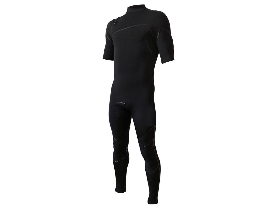 Terno de Neoprene Sem Zíper Cortez Steamer 2/2 Mm Preto Szion
