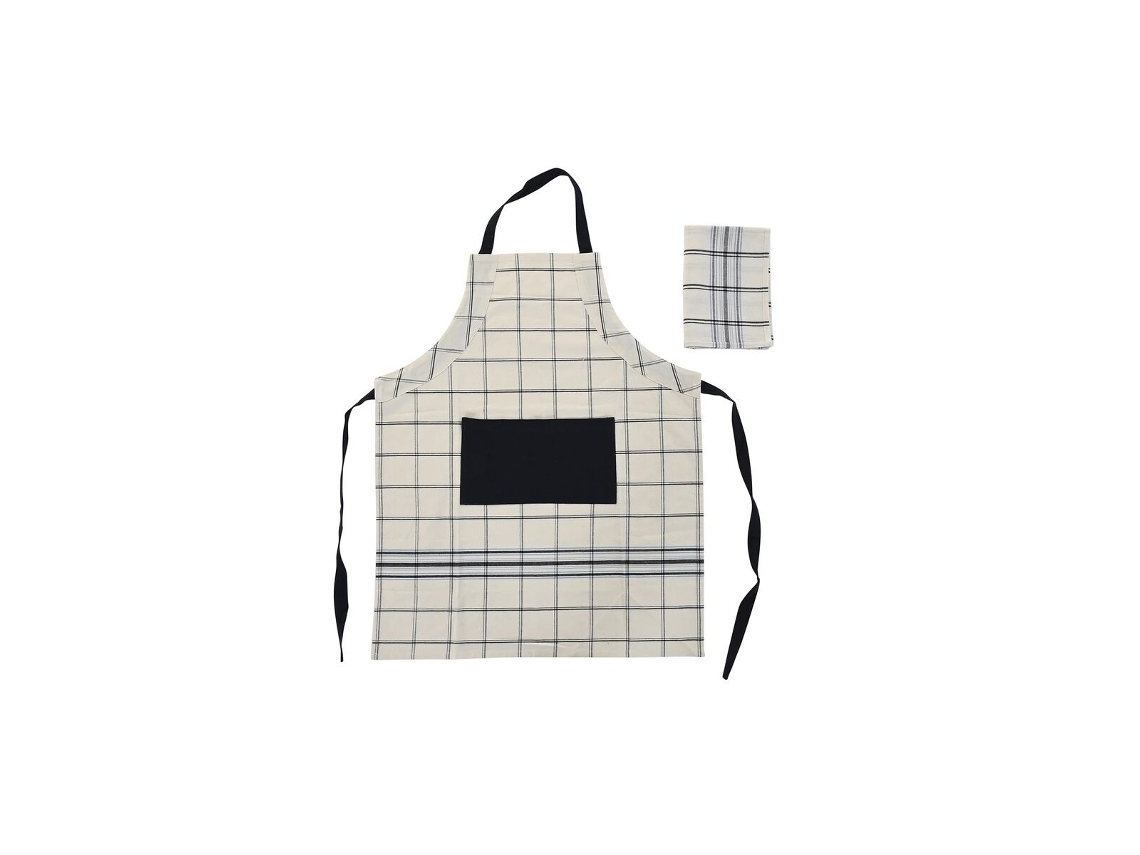 Avental com Bolso DKD HOME DECOR Azul