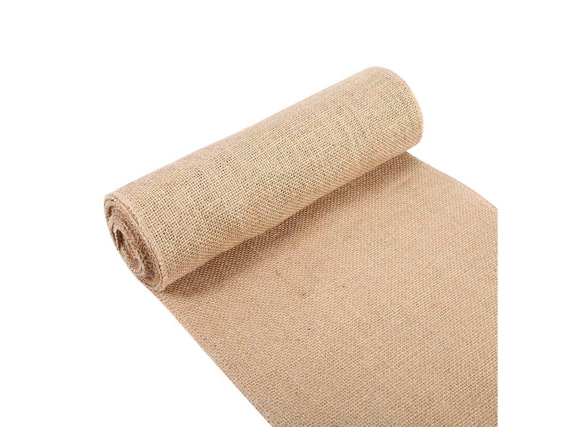 Guardanapo de Mesa de Juta Hessian Natural 30x500cm S/MARCA
