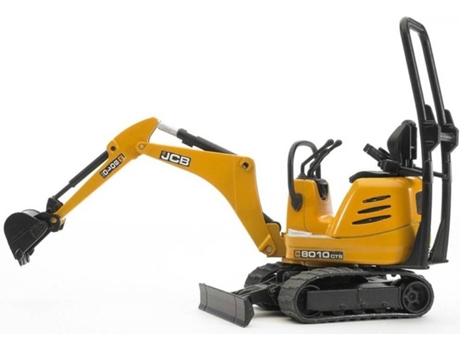 Mini Escavadora BRUDER 8010 CTS (Idade Mínima: 3 - Agricultura e Jardinagem)