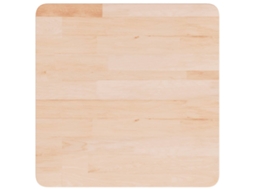 Tampo De Mesa | Tampo De Secretária Quadrado 50x50x2,5 Cm Carvalho Maciço Não Tratado Wsd96530 Lovely Home