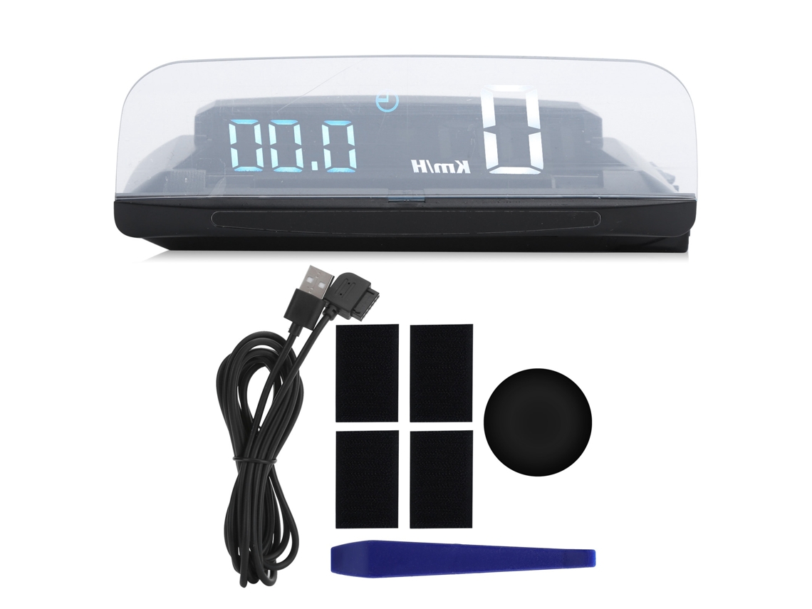 GPS automotivo com tela de 5 polegadas, alarme de fadiga e medidor digital CHABERLU