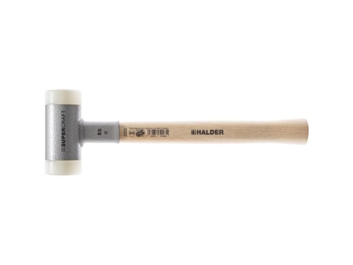 Macete Supercraft HALDER D80 Mm Cabo de Nogueira Reduzindo Vibrações
