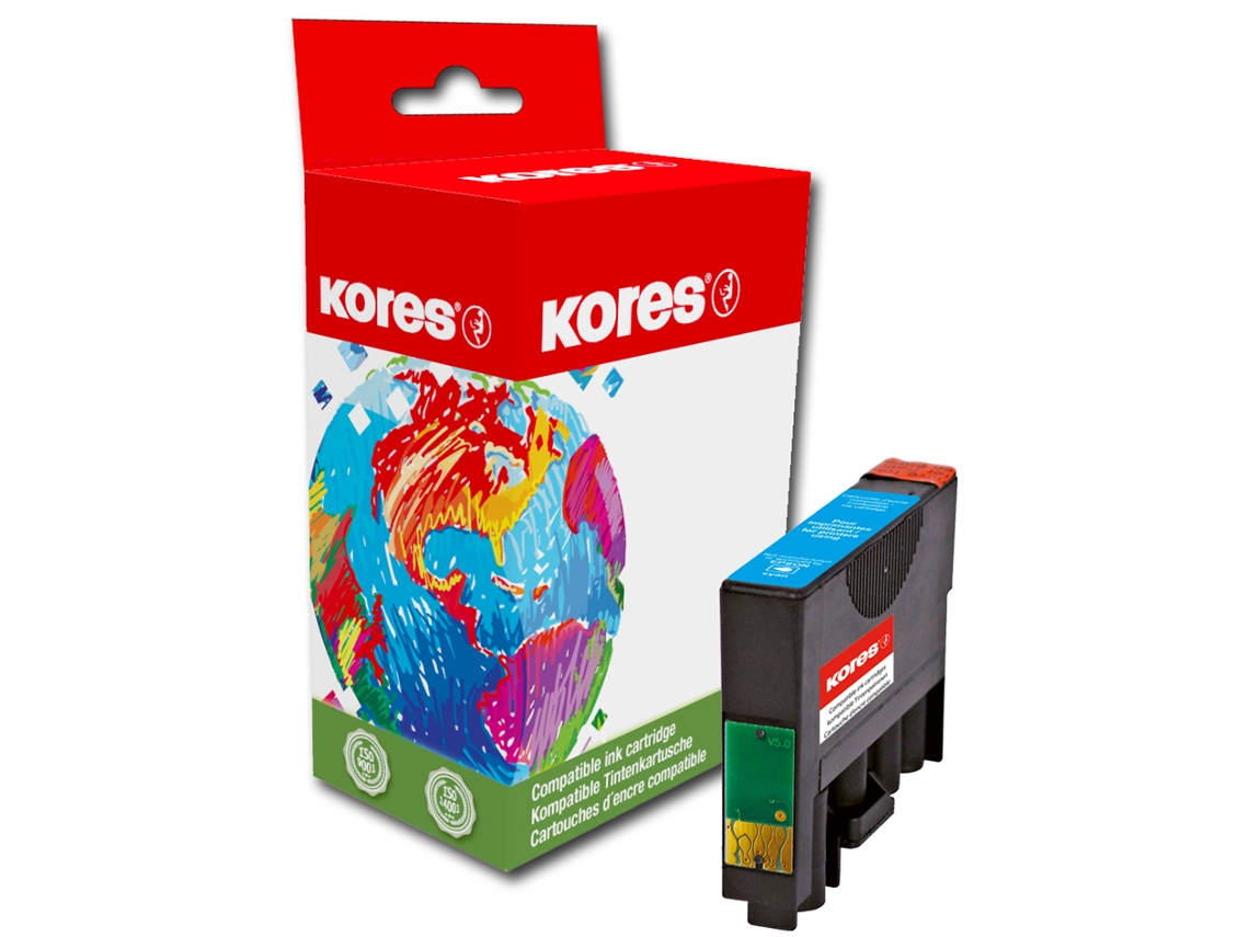 A Tinta KORES G1638Bk Substitui Espon T3591 Preta