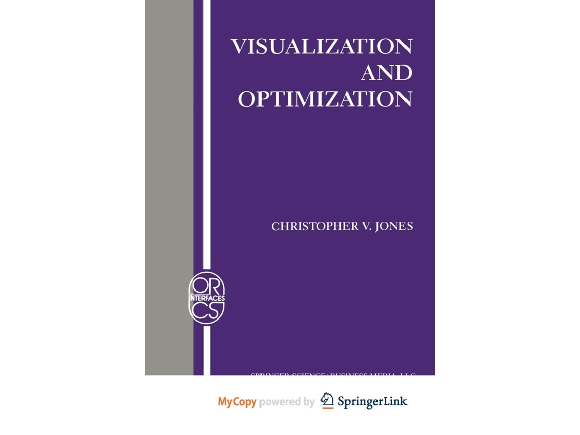 Livro Visualization and Optimization de Christopher V Jones (Inglês)