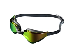 Óculos De Natação Coloridos Para Adultos E Crianças Lentes Antinévoa E Anti Uv Preto Ouro Puro
