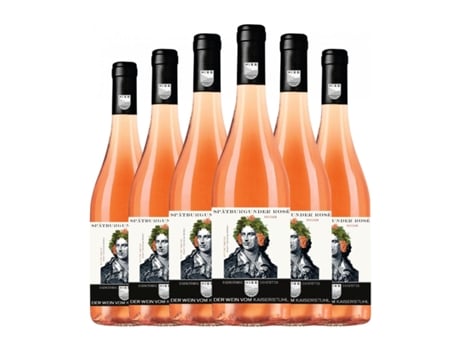 Vinho rosé HISS Eichstetter Herrenbuck Rosé Pinot Preto (0.75 L - 6 Unidades)