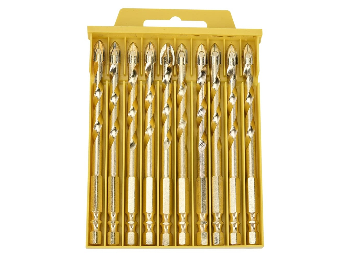 Broca Triangular de Metal Duro com Adaptador CHABERLU