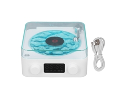 Máquina De Ruído Branco Com Despertador E Luz Noturna Decorativa Para Quarto