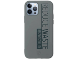Capa iPhone 13 Pro Max MUVIT Bambootek Azul