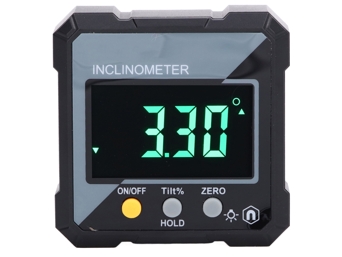Pager de ângulo digital com inclinômetro magnético, caixa de transferidor eletrônico, 4x90° de alta precisão