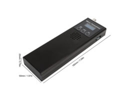 Laxiscreed Rádio Transceptor Hf Portátil 0.5-30mhz 4 Bandas Ssb Qrp