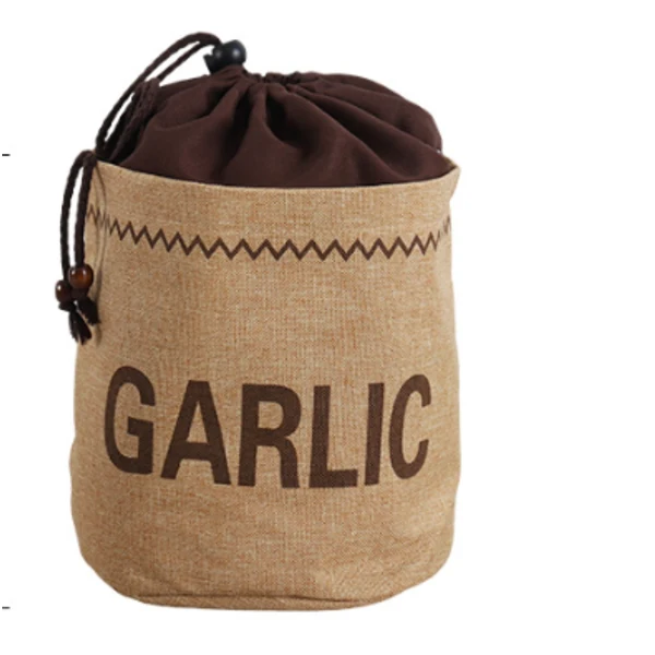 Sacos De Juta Com Cordão São Adequados Para Armazenar Vegetais, Ideais Para Guardar Batatas
