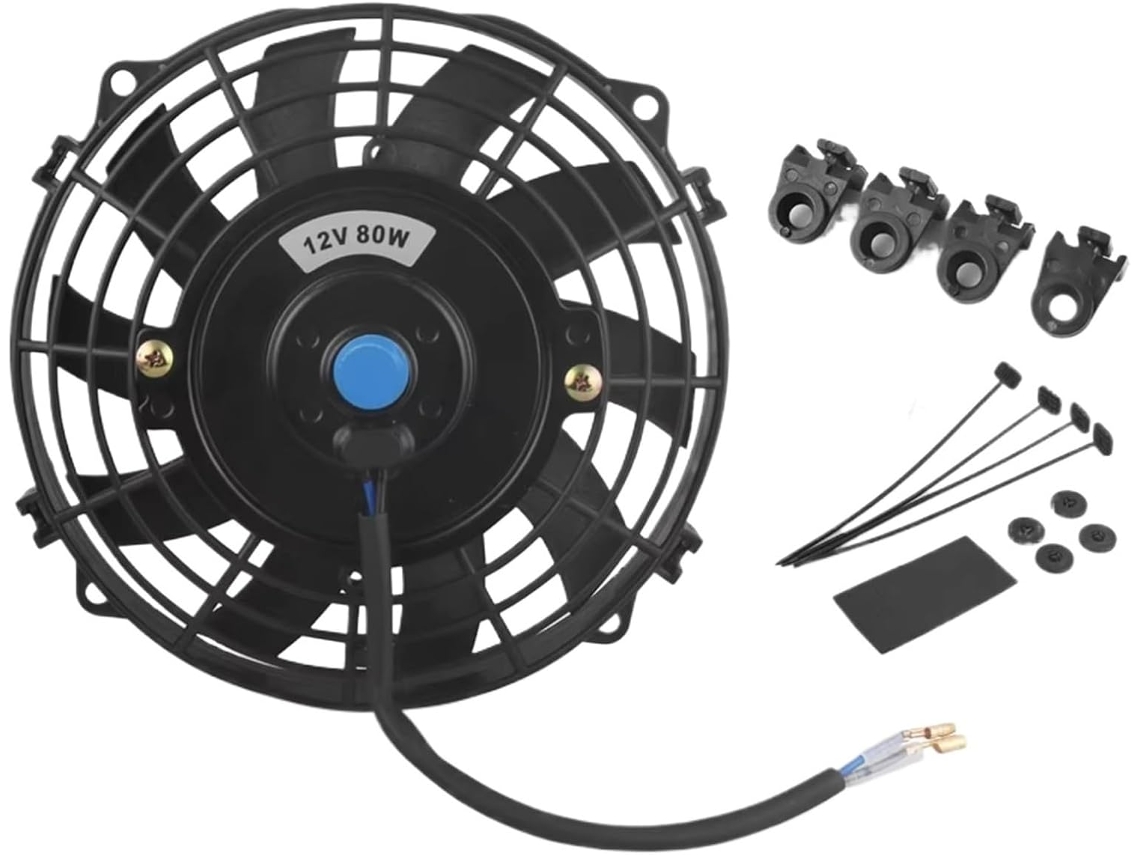 Ventoinha De Resfriamento 10 Polegadas, 80w E 2100rpm