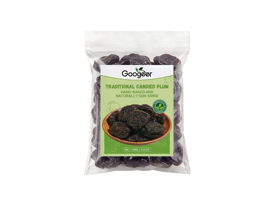 Ameixas Googeer Doce Azeda Sabor Nostálgico