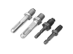4 Peças Adaptador De Mandril De Furadeira Com Conector De Cabos Quadrado Hexagonal Redondo Para Conversão