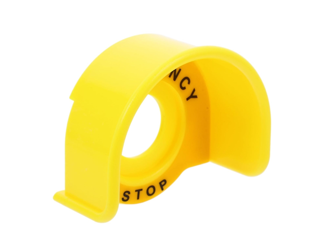 Capa Protetora Contra Manuseio Incorreto, Plástico Amarelo