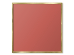 Magnetic Board For Wall Dark Salmon For The Bedroom Espelharte (50x50 Cm)