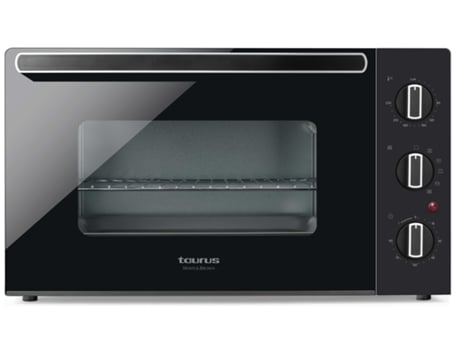 Mini Forno TAURUS WHITE AND BROWN 45L 1500W Preto Horizon45