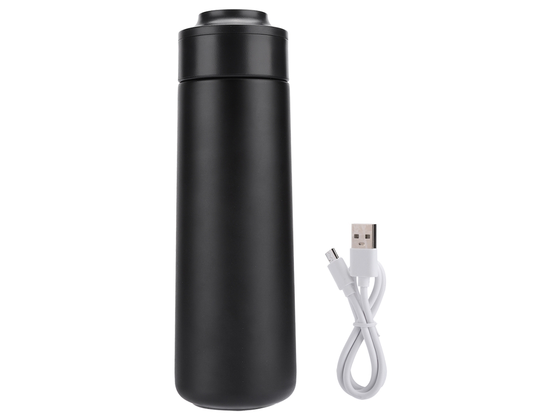 Chaleira De Viagem Laxiscreed Com Garrafa Térmica De Isolamento A Vácuo E Carregamento Usb