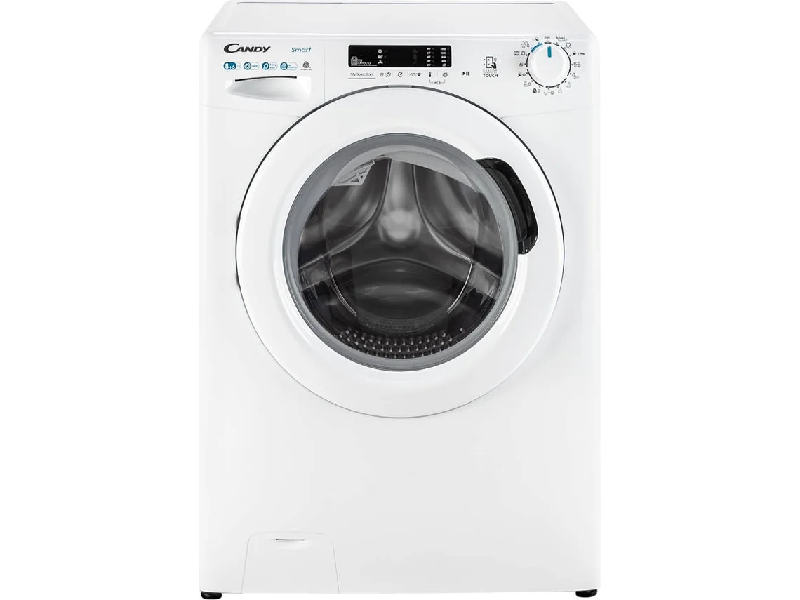 Máquina de Lavar e Secar Roupa CANDY CSWS 4852DWE/1-S (5/8 kg - 1400 rpm - Branco)