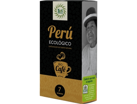 Cafe SOLNATURAL Molido Peru Bio (250 Gr)