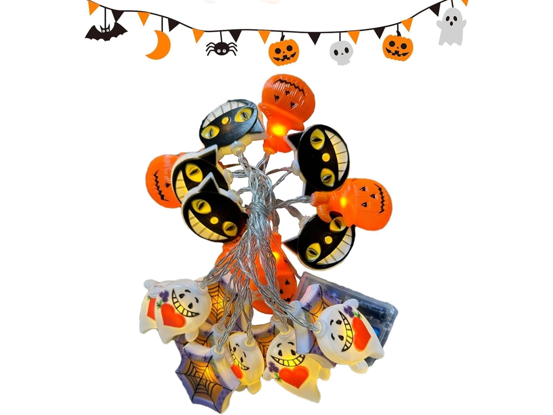 Decoração De Halloween Em Arame Resistente A Intempéries