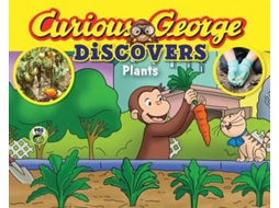 Livro curious george discovers plants de h. a. rey (inglês)