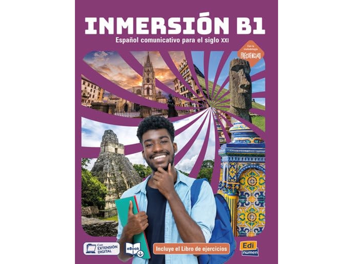 Livro Inmersion B1 - Libro Del Estudiante Libro De Ejercicios De Esteban Bayón (inglês)