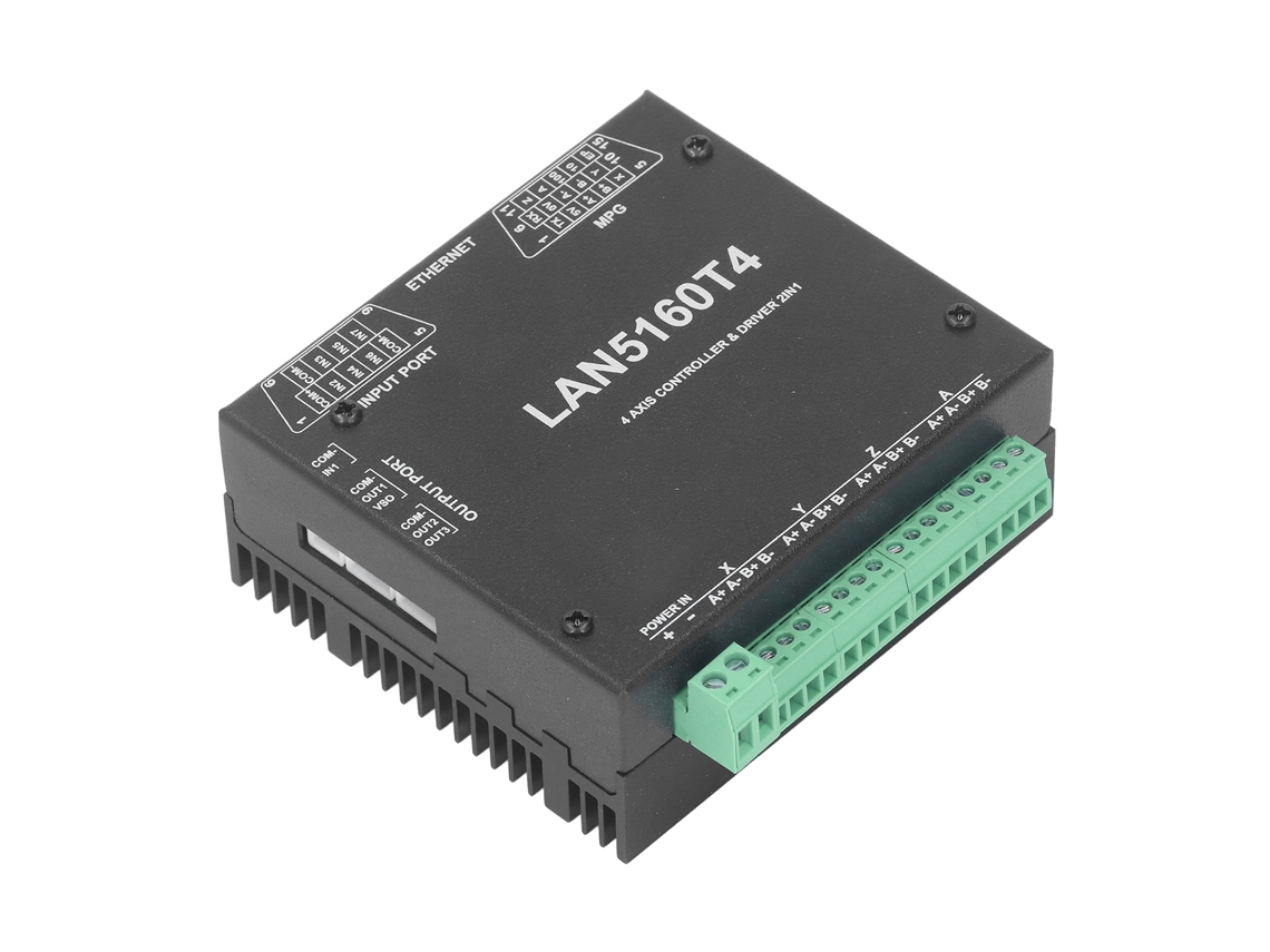 Controlador 4 Eixos Driver Ethernet Mach3 Cnc